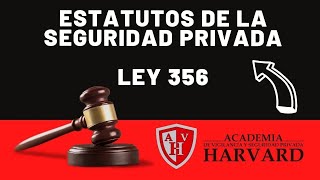 DECRETO LEY 356  ESTATUTOS DE LA VIGILANCIA Y SEGURIDAD PRIVADA [upl. by Amar38]