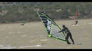 Wesh Center Crew Le goulet windsurfing session [upl. by Haimaj]