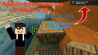 Addon Mcpe 119Addon Advancement Di Mcpe 119 Terbaru [upl. by Nibla488]