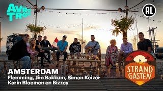 Flemming Jim Bakkum Simon Keizer Karin Bloemen en Bizzey  Amsterdam  Strandgasten [upl. by Carlye814]