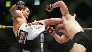 Gabriel Gonzaga Completes the Upset With Head Kick KO of Mirko Cro Cop  UFC 70 2007  On This Day [upl. by Bord117]