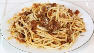 How To Make Spaghetti with Prego Sauce [upl. by Cheri334]