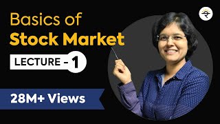 Basics of Stock Market For Beginners Lecture 1 By CA Rachana Phadke Ranade [upl. by Silecara533]