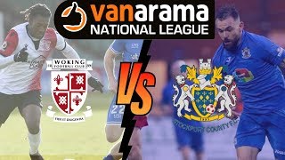 LIVE  Woking vs Stockport County  National League [upl. by Raval]