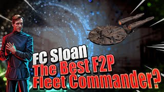 Fleet Commander Sloan  Sloan is one of the BEST FCs in Star Trek Fleet Command for F2P everyone [upl. by Atat]