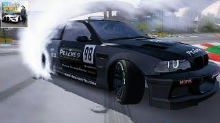 BMW M3 GTR  RWD Drift Setup Car Parking Multiplayer [upl. by Aidaas]