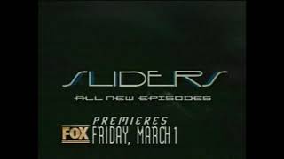 Sliders TV Series Fox Promo [upl. by Ynaittirb]