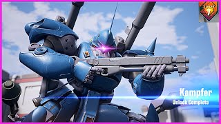 Kampfer 1st Launch  Gundam Evolution Full Gameplay  No Commentary [upl. by Griffy]