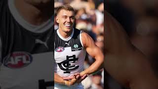 Patrick Cripps VS Zach Merrett for thatdogdusty afl sports essendonfc carltonblues viral [upl. by Warton]