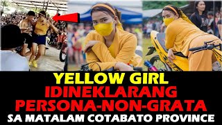 Kapuso Mo Jessica Soho YELLOW GIRL IDINEKLARANG PERSONA NON GRATA MOTOR SHOW SA NORTH COTABATO KMJS [upl. by Refinaj]