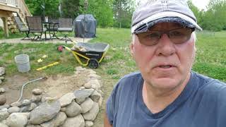 Building A Rustic Fieldstone Fireplace [upl. by Keppel430]