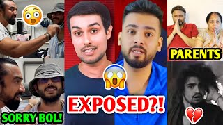 He made CarryMinati say SORRY Face to Face 😱 Armaan SLAP Vishal Reactions Dhruv Rathee Vs Elvish [upl. by Nohtanhoj618]