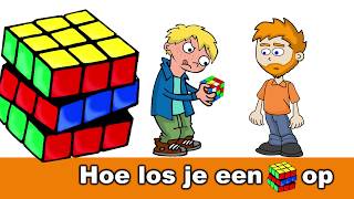 Hoe los je een Rubiks Kubus op [upl. by Aihsoj]