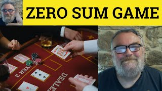 🔵 Zero Sum Game Meaning  NonZero Sum Game Examples  Zero Sum Game Defined Business Zero Sum Game [upl. by Seditsira975]