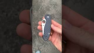 Spyderco Para 3 Carbon replica edc blade spyderco [upl. by Oneida]