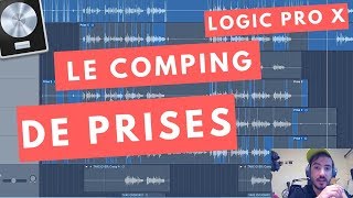 COMMENT UTILISER LE COMPING DE PRISES DANS LOGIC PRO X [upl. by Jessamyn]