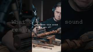 SOUND DESIGN 🎧⚙️ foley sounddesign gamedev cinematic composer recording microphonesound [upl. by Nealson]