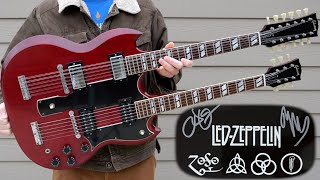 The Jimmy Page Double Neck  “Stairway to Heaven” Guitar 1971 Gibson EDS1275 Reissue [upl. by Maag]