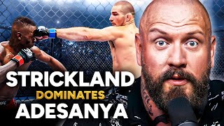 REVIEW Sean Strickland Defeats Israel Adesanya [upl. by Esila]