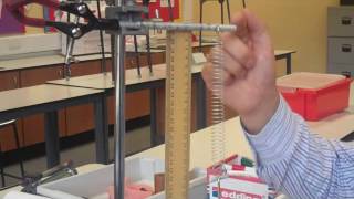 AQA GCSE Science Required Practical  Hookes Law [upl. by Wende207]