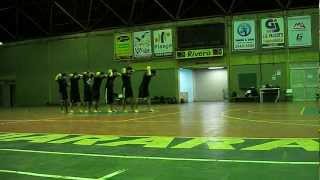 Apresentação de Ginastica Ritmica  FHO UNIARARAS  Educação Fisica 2012 [upl. by Enimzaj]