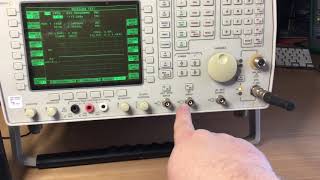 Marconi Instruments 2968 TETRA Radio Test Set Demo PART 1 [upl. by Anitsud734]