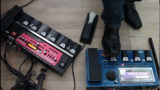 How to use GR55 amp RC300 as a powerful live looping setup [upl. by Ahsatel]