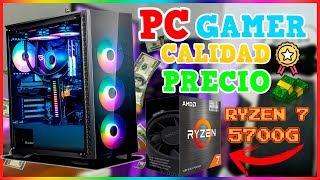 PC GAMER BARATA con RYZEN 7 5700G 2021 ¿Vale La Pena el RYZEN 7 5700G [upl. by Marmion]