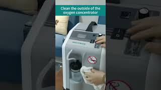 How to clean the oxygen concentrator [upl. by Norihs]