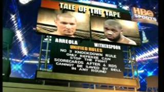 Chris Arreola  Chazz Witherspoon 11 [upl. by Freddy661]