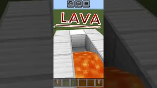 Unlimited lava source with dripstone  lava trick minecraft shorts [upl. by Filippa300]