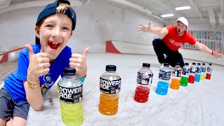 Father amp Son BOTTLE FLIP CHAMPIONSHIP [upl. by Seaden371]