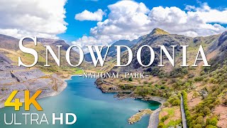 Snowdonia National Park 4K Ultra HD • Stunning Footage Scenic Relaxation Film with Calming Music [upl. by Ynotna]