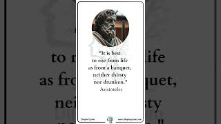 What is best to rise from life  Aristoteles  Dinginyasamcom philosophy quotes [upl. by Romie110]