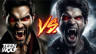 Scott McCall True Alpha VS Derek Hale Alpha  Who Win [upl. by Gnes]