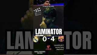 🎬ESTO ES CINE  LAMINATOR fcbarcelona elclasico lamineyamal barça gladiator2 flick shorts [upl. by Fokos]