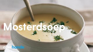 Mosterdsoep maken  Recept  Allerhande [upl. by Luhe20]