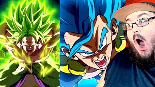 NEW LR BLUE GOGETA amp LR BROLY SUPER ATTACK ANIMATION REACTION DBZ Dokkan Battle 9th Anniversary [upl. by Arval]