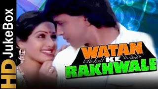 Watan Ke Rakhwale 1987  Full Video Songs Jukebox  Mithun Chakraborty Sridevi Dharmendra [upl. by Cristen]