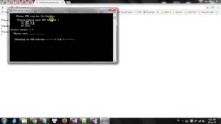 How to change PHP version on Appserv [upl. by Anohs]