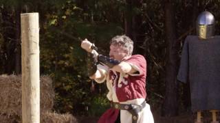 Battlecry by Windlass  Testing the Hattin Falchion Sword [upl. by Gudrun570]