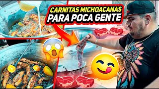 COMO HACER CARNITAS MICHOACANAS PARA POCA GENTE  PATRON NETO [upl. by Ainav]