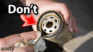 Stop Buying These Oil Filters Right Now [upl. by Ahsenaj]