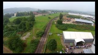 VolksfreundKinderflohmarkt aus der Luft [upl. by Gnehc]