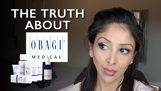 OBAGI review DOCTOR V  BROWN DARK skin Blue peel  ZO  Nu derm  VIT C serum  Blender DR V [upl. by Elyl]