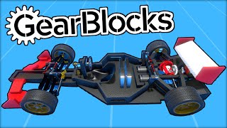 Building Mechanical Systems in the NEW Sandbox Game GearBlocks [upl. by Halbert465]