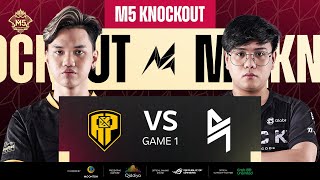 ID M5 Knockout Stage Hari 6  AP BREN VS BLACKLIST INTERNATIONAL  GAME 1 [upl. by Beverle]