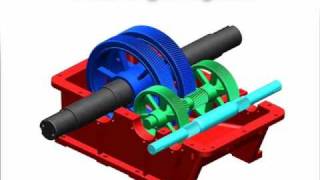 Pumping unit drive with ECgearing reducer [upl. by Enuahs878]