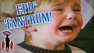 Child Throws Epic Tantrum In Public  Supernanny [upl. by Anegroeg282]