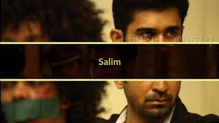 Ulagam Unnai  Salim  Vijay Antony  Lyrical Video [upl. by Adiol292]